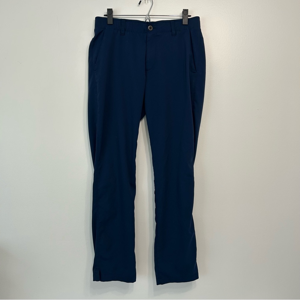 Under Armour Match Play Navy Golf Pants 32x32